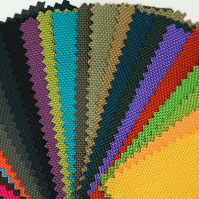 Nylon PU Twin Yarn Waterproof Oxford Fabric Rapid Dyeing Woven