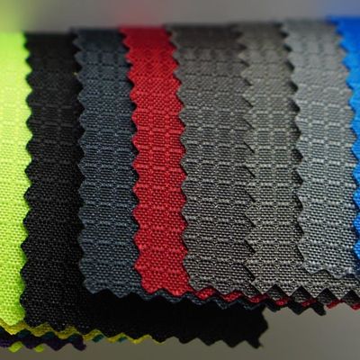 Polyamide Bag Nylon Woven Fabric Grid Chessboard Pattern For Backpack