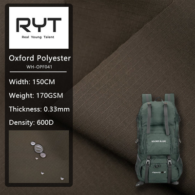 600D Oxford Polyester Fabric Waterproof For Outdoor Tent bags