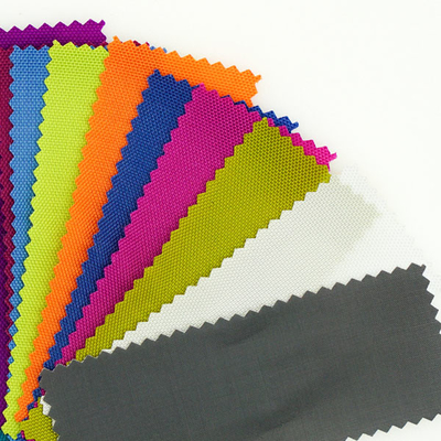 Durable 100% Nylon Waterproof Fabric 142 GSM Custom Color For Backpack