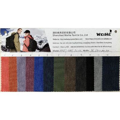 rPET Heavy Oxford Fabric | 3×6 Weave 240gsm Recycled Polyester | Wholesale Supplier