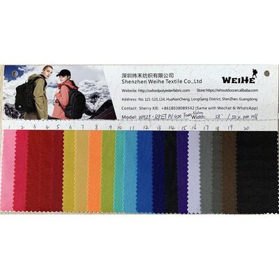 rPET Faux Nylon Oxford Fabric | 400D×300D Recycled Polyester | Lightweight B2B Supplier
