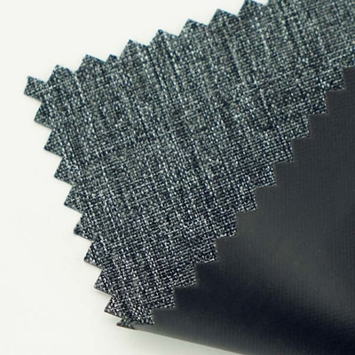 Trilobal Cationic Dyed Poly Oxford Fabric PVC Coated 100% Polyester