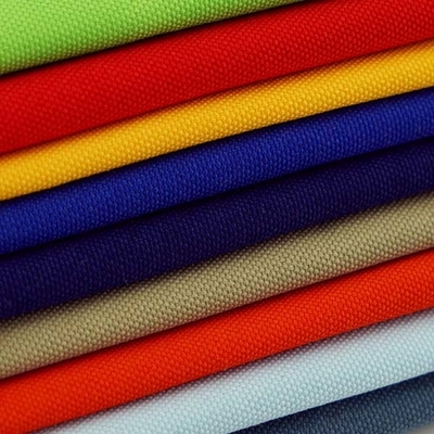 100% Polyester 8 OZ Grey Waxed Canvas Fabric Durable Environment Friendly