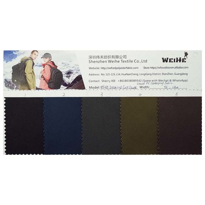100% Polyester 450GSM Waterproof Woven Fabric Thickness 0.6mm