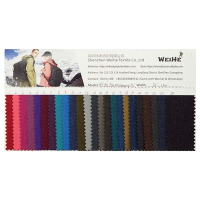 100% Polyester PU Fabric For Computer Backpack Camping Golf Bag