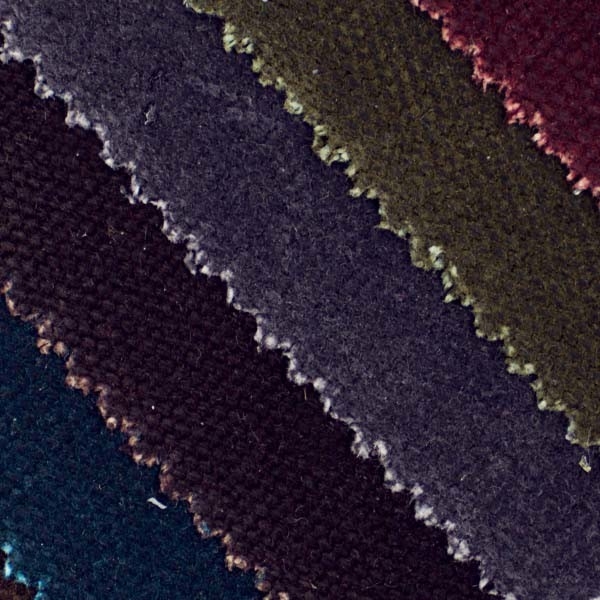 100% Cotton 16 OZ Waxed Canvas Fabric Durable Materials For Shoe